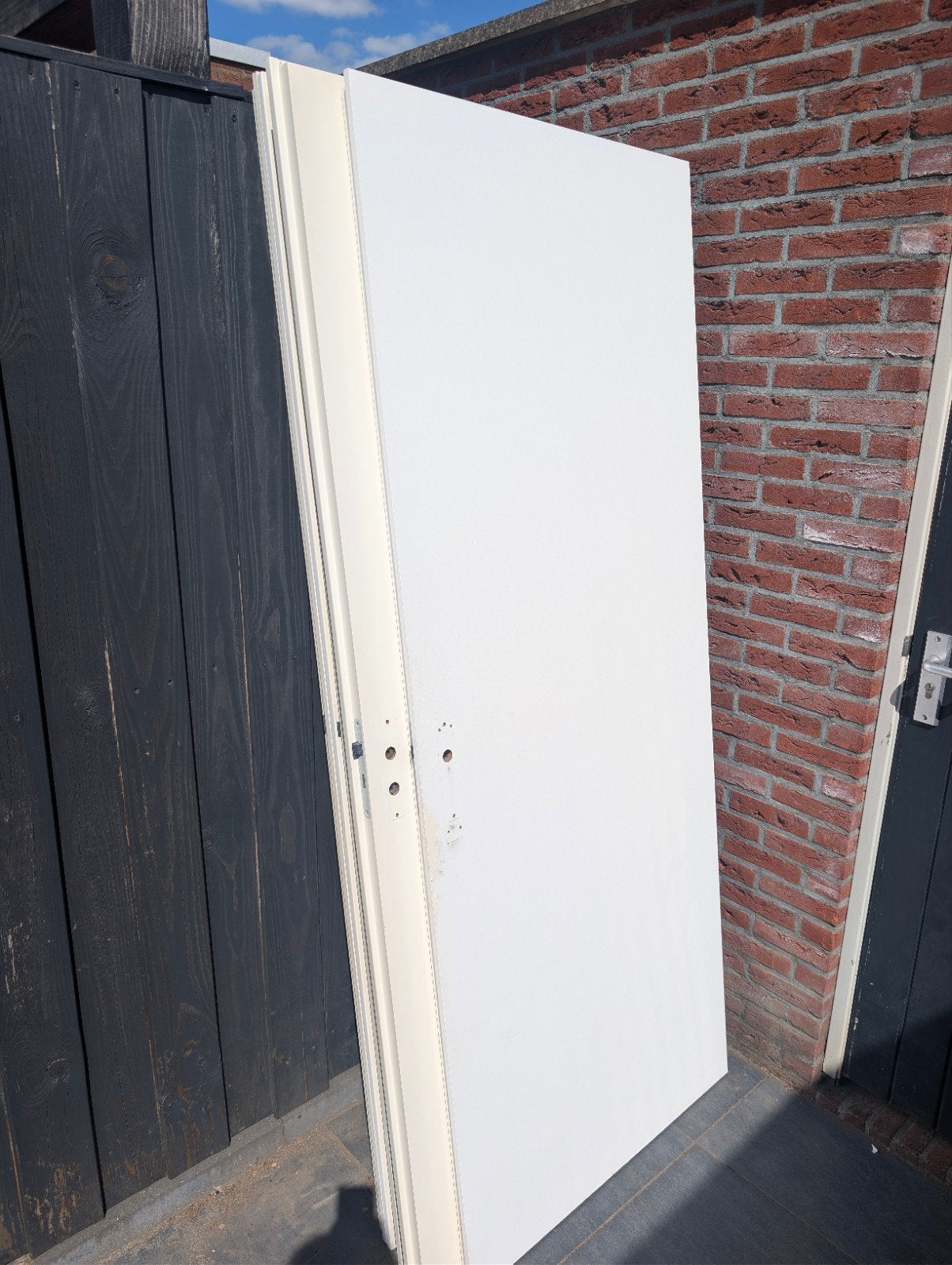 GRATIS: Partij gebruikte opdek binnendeuren (6 stuks), Doe-het-zelf en Verbouw, Deuren en Horren, Ophalen