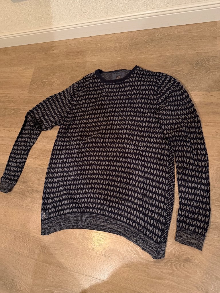 Vanguard trui xxl, Blauw, Overige maten, Ophalen of Verzenden, Zo goed als nieuw