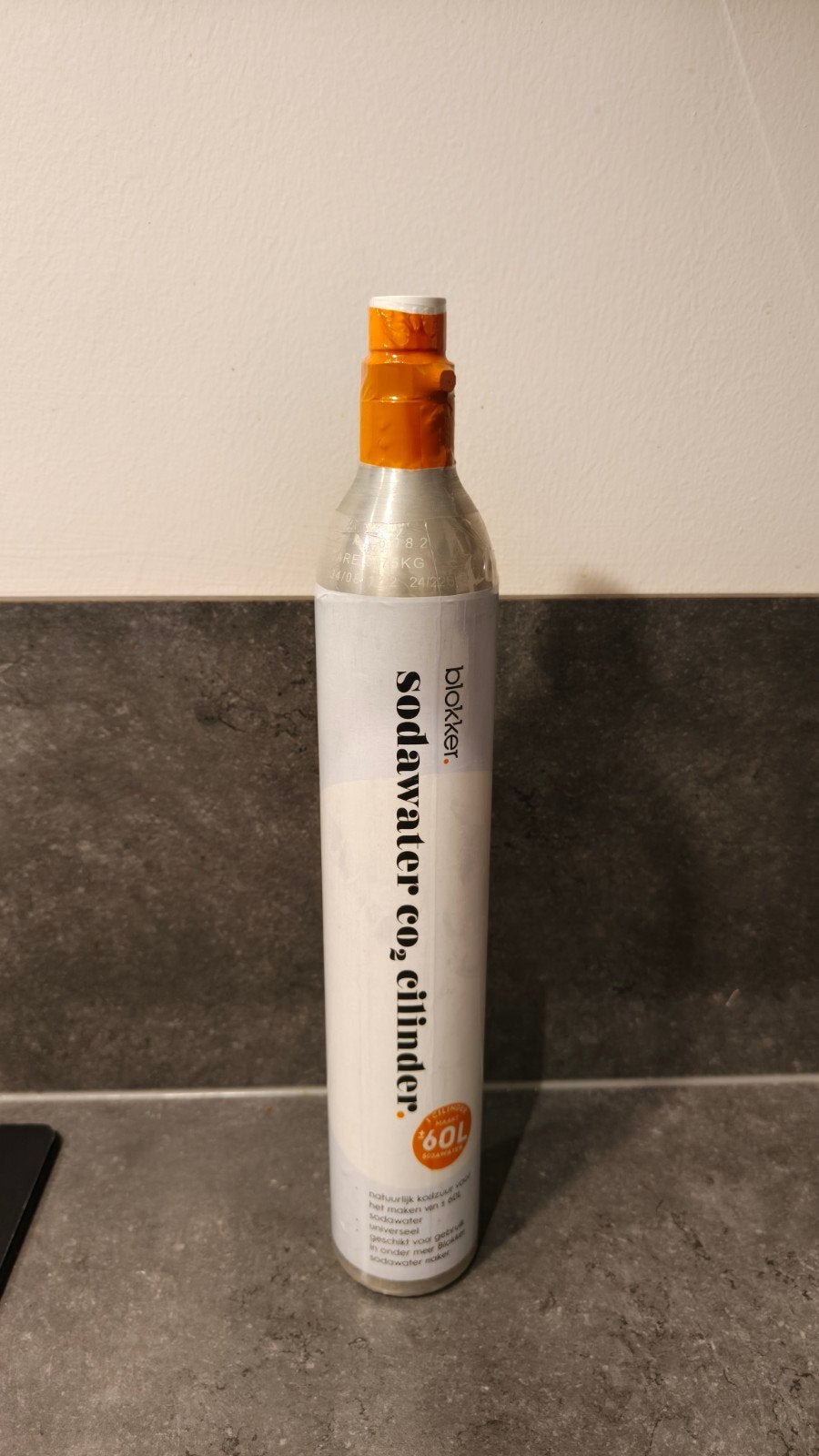 Blokker Sodawater CO2 Cilinder 60L, Ophalen of Verzenden