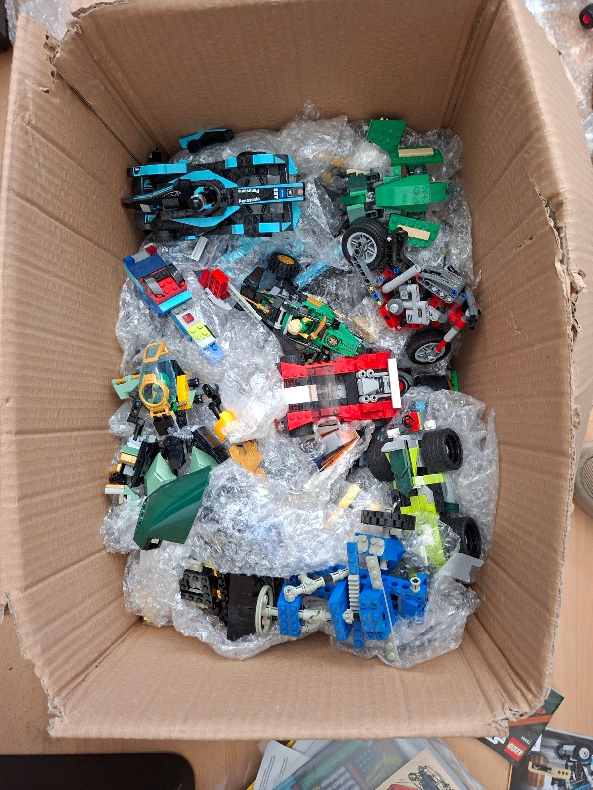 Grote doos met LEGO sets en ' Mecano'., Ophalen, Zo goed als nieuw