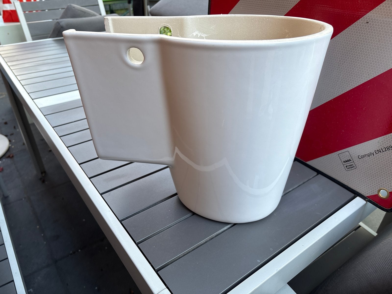 Duravit Starck 2 Sifonkap Wit Keramiek (Philippe Starck), Ophalen, Zo goed als nieuw, Overige typen
