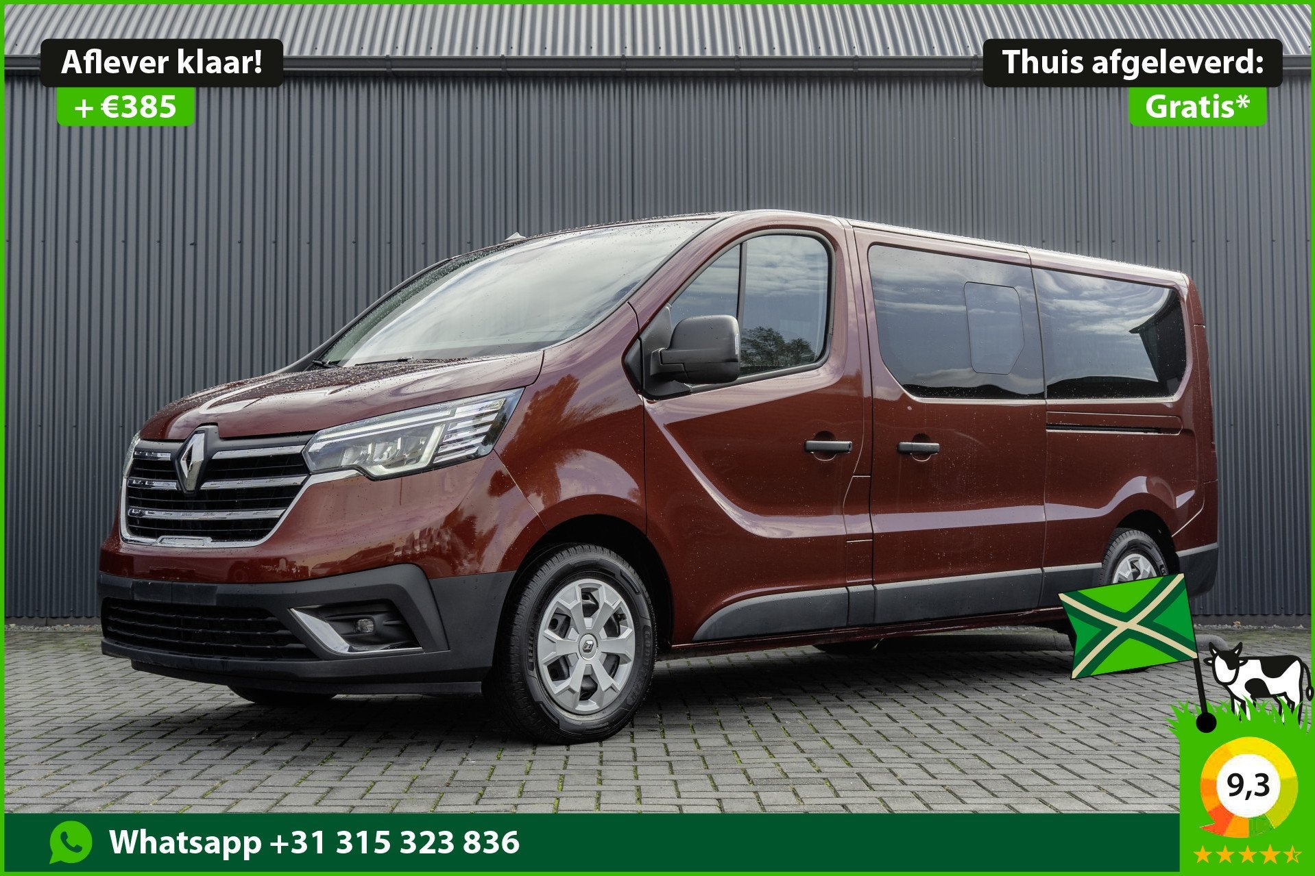 Renault Trafic Blue dCi 150PK | 9-Zits | LED | Camera | Navi, Auto's, Voorwielaandrijving, 1893 kg, Gebruikt, Bedrijf