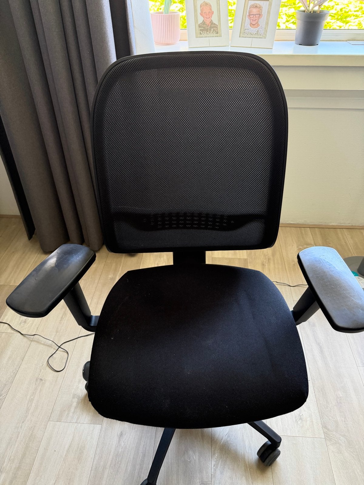 Bureaustoel, Huis en Inrichting, Bureaustoelen, Gebruikt, Bureaustoel, Zwart, Ophalen