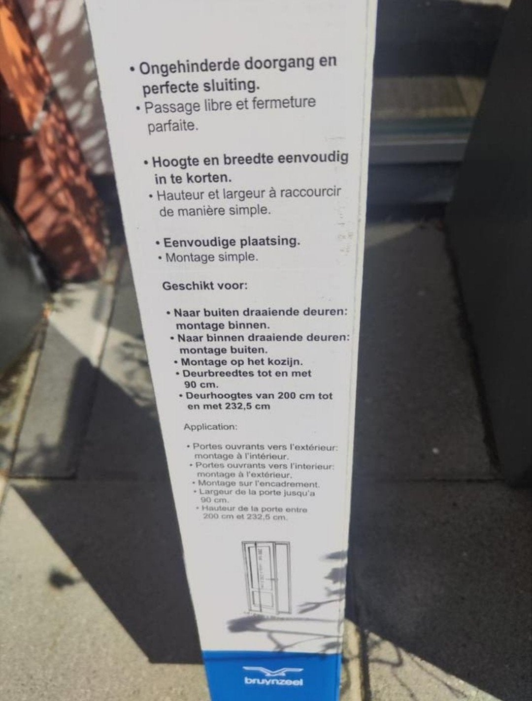 Bruynzeel Hordeur Magneetgordijn - Nieuw in verpakking, Doe-het-zelf en Verbouw, Ophalen