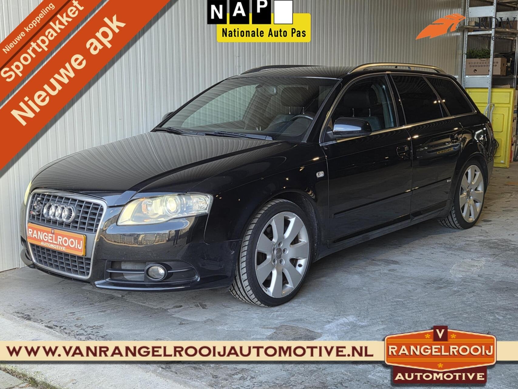 Audi A4 Avant 2.0 TFSI quattro Advance S-line, xenon, 18", c, Auto's, Gebruikt, 4 cilinders, 1984 cc, A4