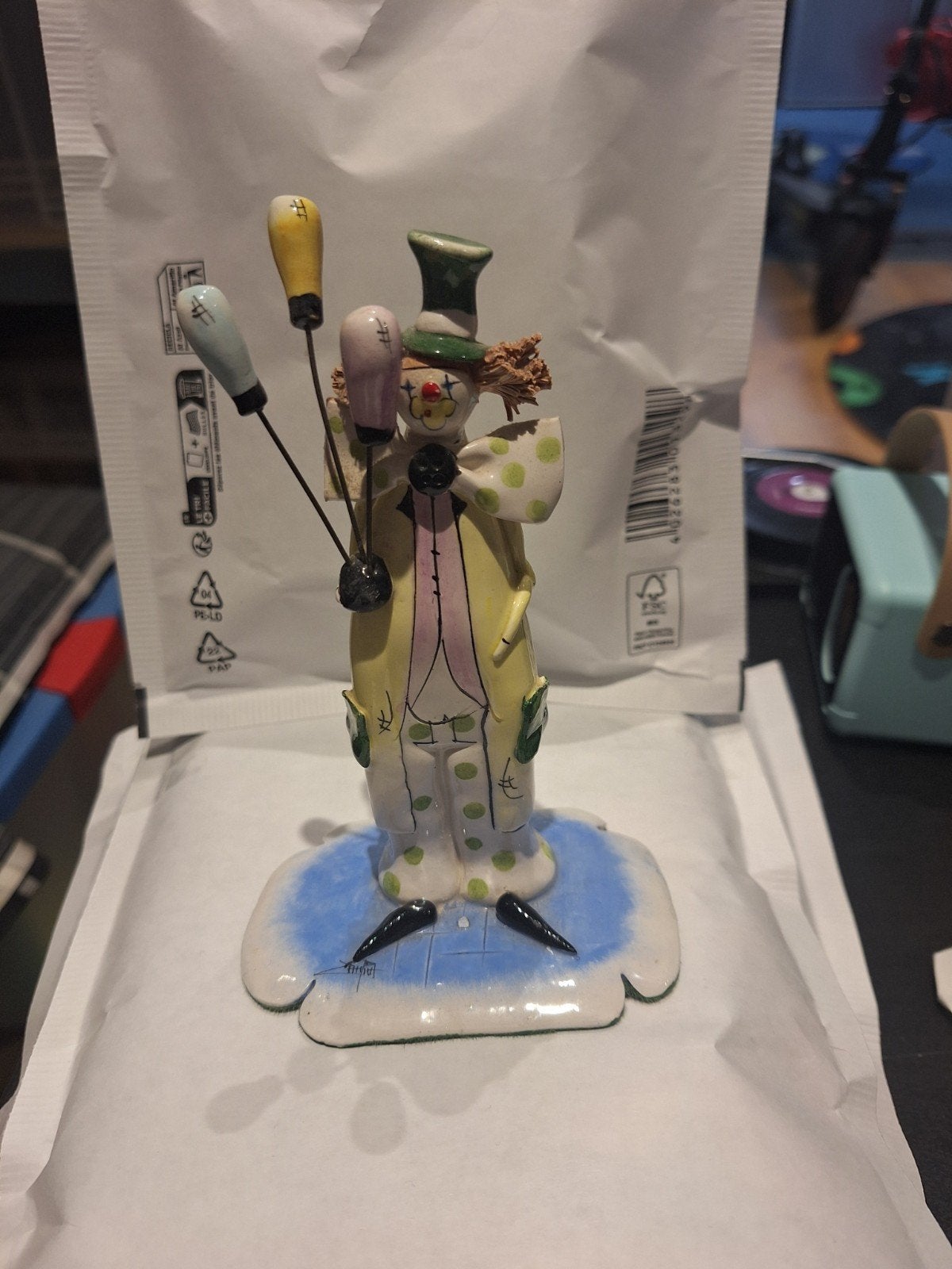 Leuke keramieke clownsbeeldjes van Lino Zampiva, Ophalen of Verzenden