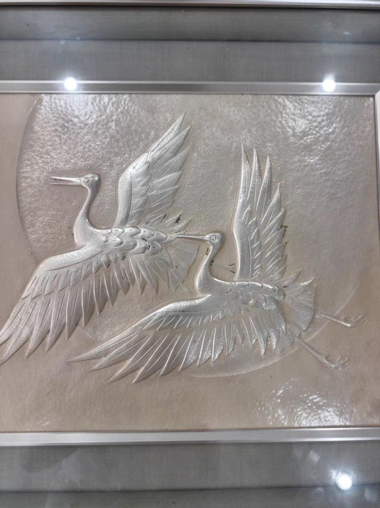 Metalen Reliëfkunst – Gelimiteerd 191/300, Ophalen, Gebruikt, Callaway
