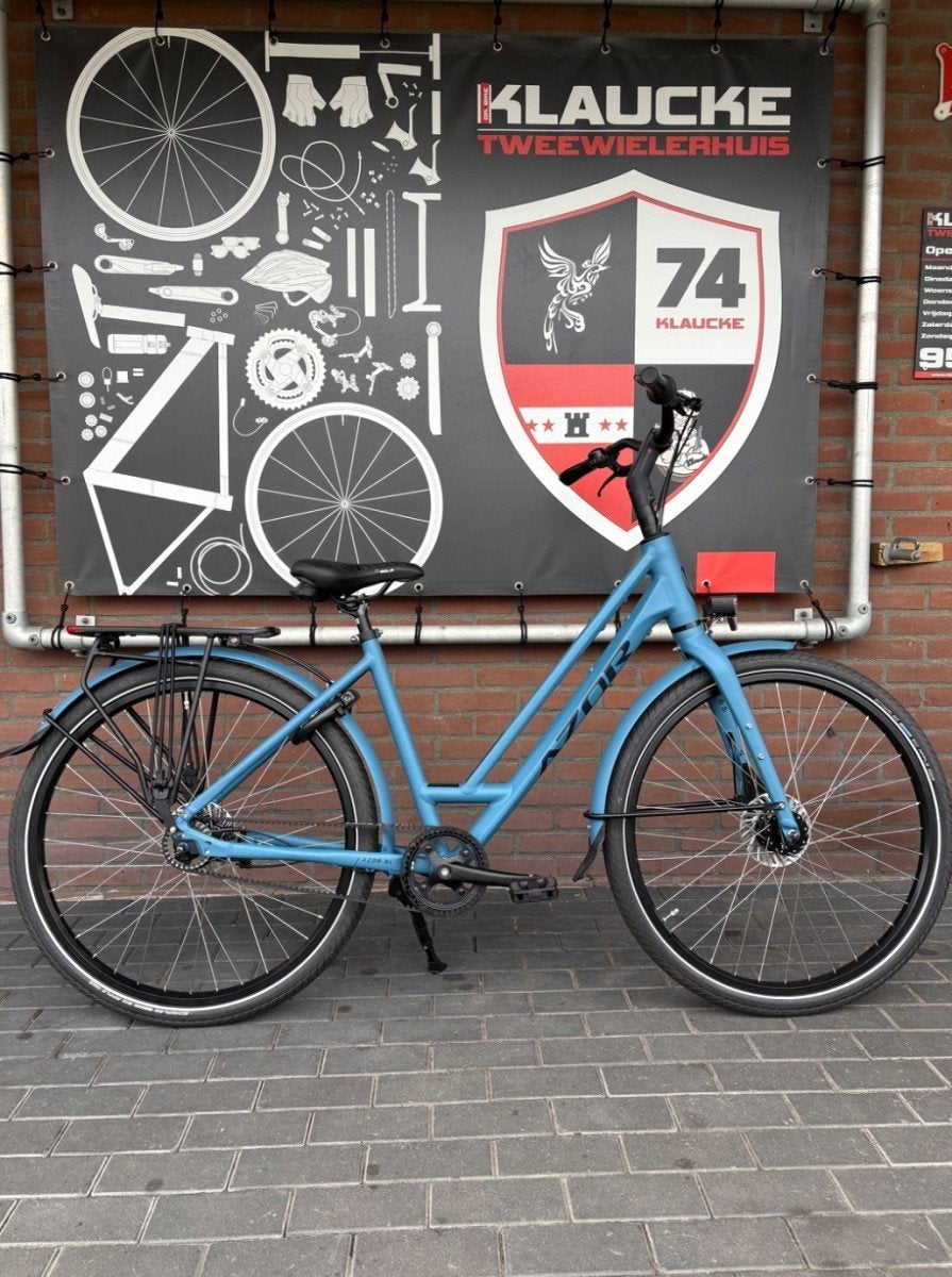 Azor Maastricht Dames Blauw 49cm, Fietsen en Brommers, -, 47 tot 50 cm, -, Versnellingen