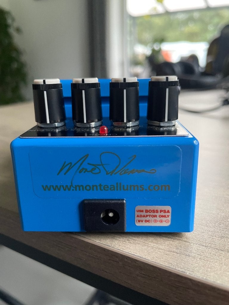BOSS CS-3 compressor pedaal met MonteAllums modificatie, Ophalen of Verzenden, Zo goed als nieuw, Compressor
