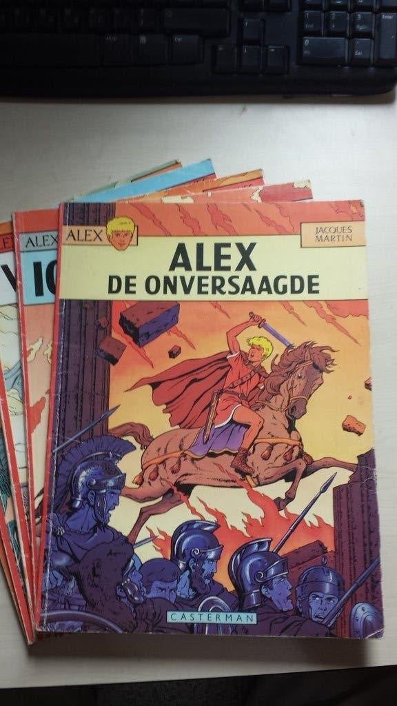 alex jacques martin iorix vercingetorix troje carthago 5 x, Jacques Martin, Meerdere stripboeken, Ophalen, Gelezen