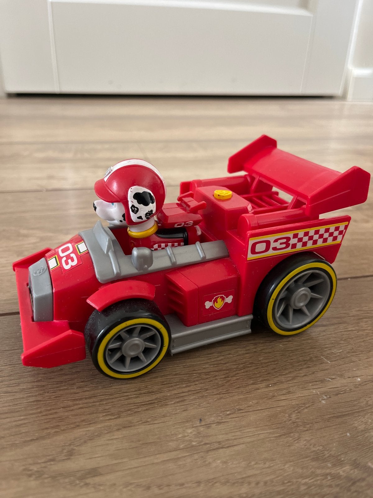 Paw Patrol Marshall Race & Go Deluxe Voertuig, Ophalen, Gebruikt