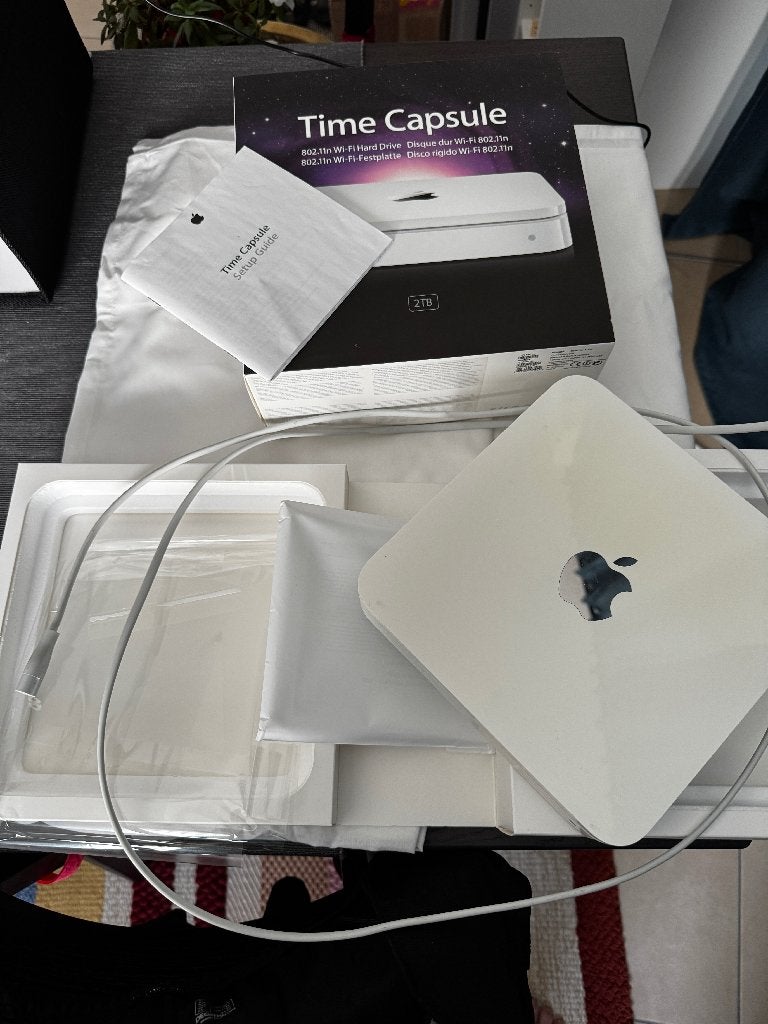 Apple AirPort Time Capsule 2 TB - werkend, fabrieksreset, Computers en Software, Ophalen, Gebruikt, Router met modem, Apple Time Capsule