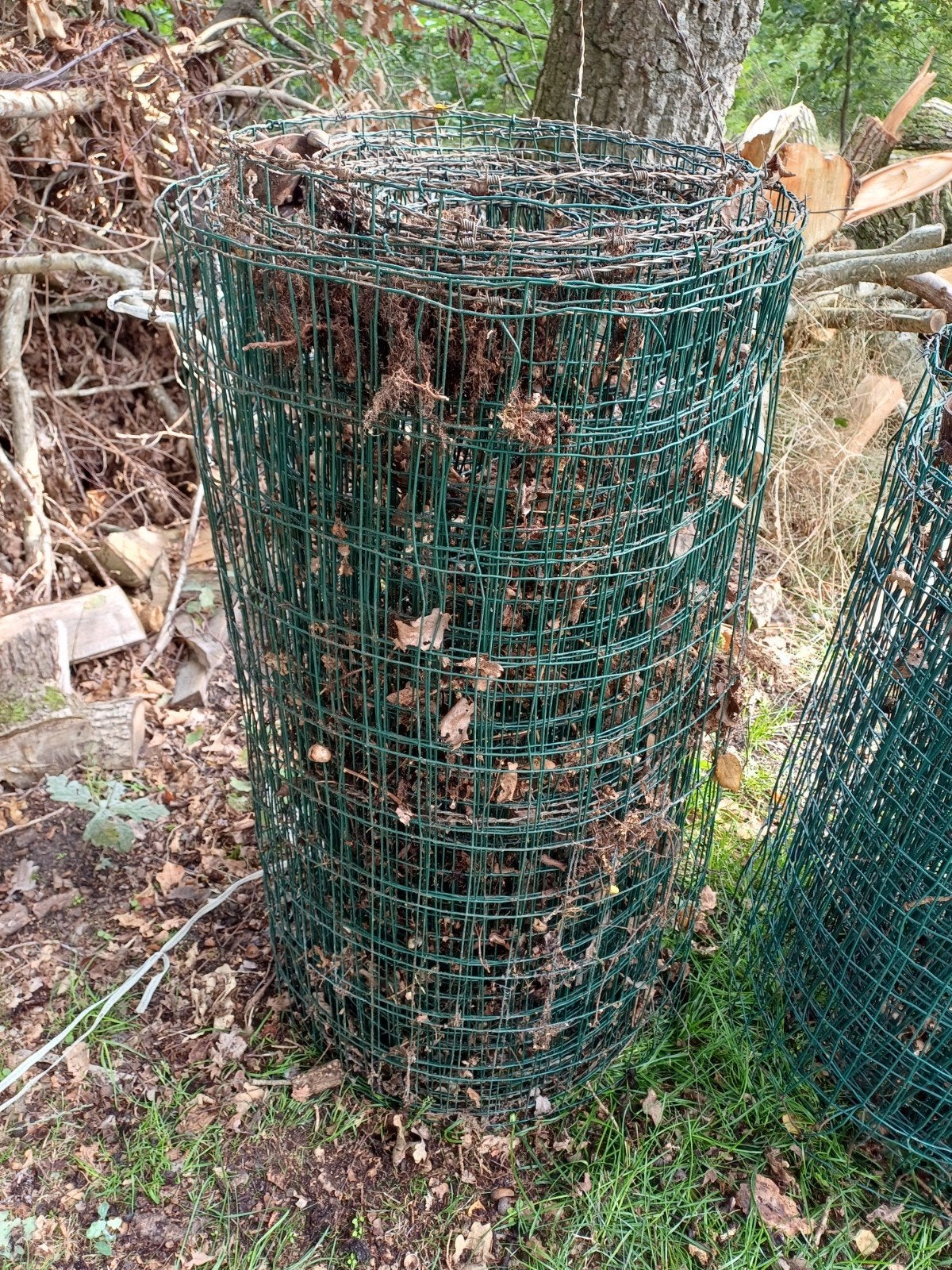 Rol gaas, 100 cm hoog, Ophalen, Gebruikt, Minder dan 10 meter, Gaas