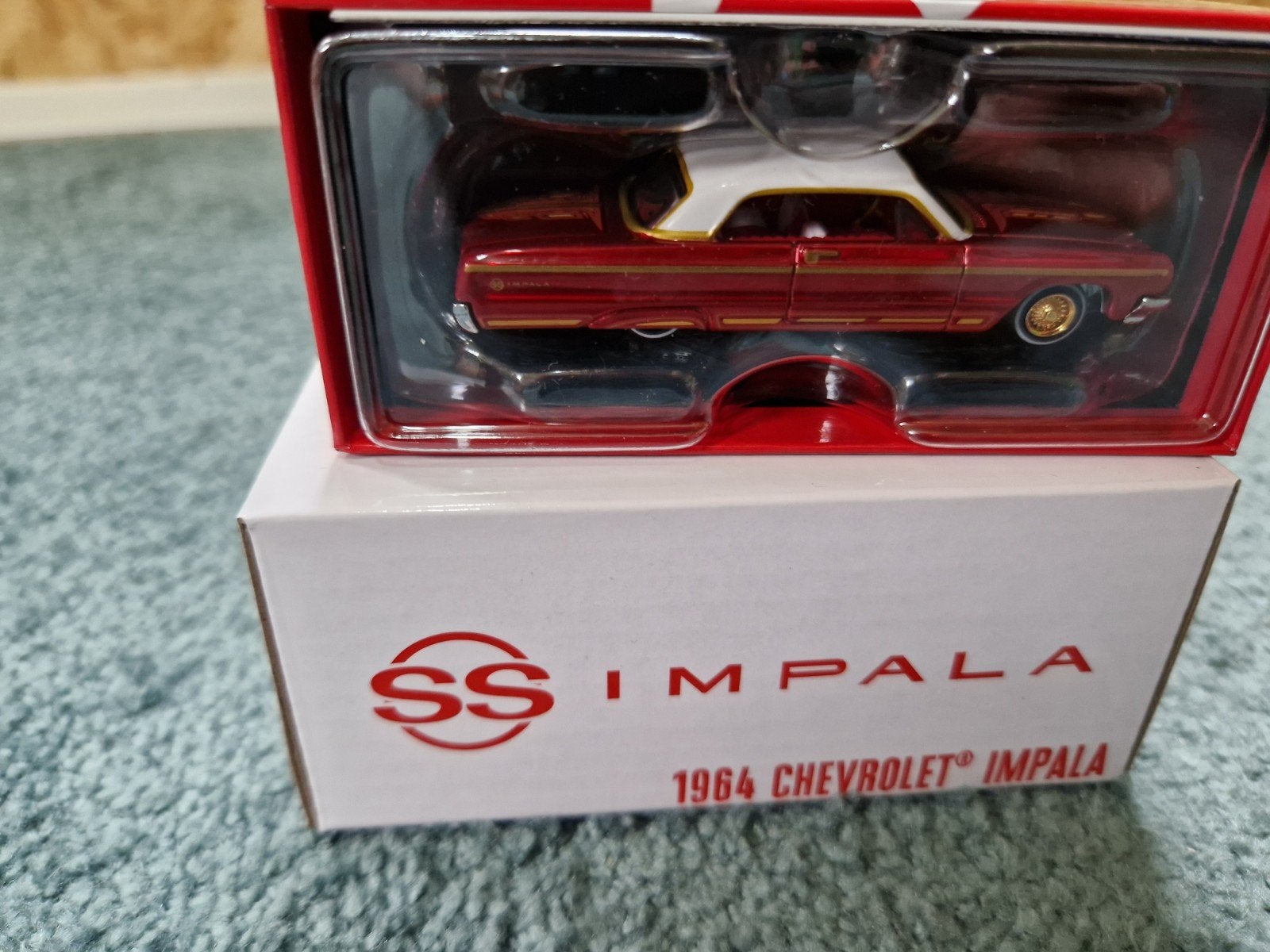 Hot Wheels SS Impala 1964 Chevrolet Impala, Overige merken, 1:50 of kleiner, Auto, Nieuw
