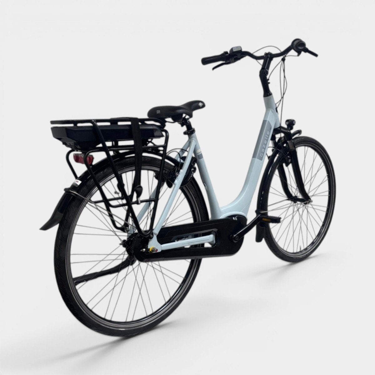 GAZELLE Paris C7 HMB Dames Iced Blue Mat 53cm, Ophalen, Gebruikt, -, -