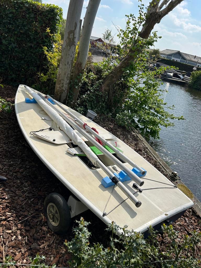 Laser ILCA 7 Zeilboot - Klaar om te varen!, Ophalen, Gebruikt, Grootzeil, Minder dan 15 m²