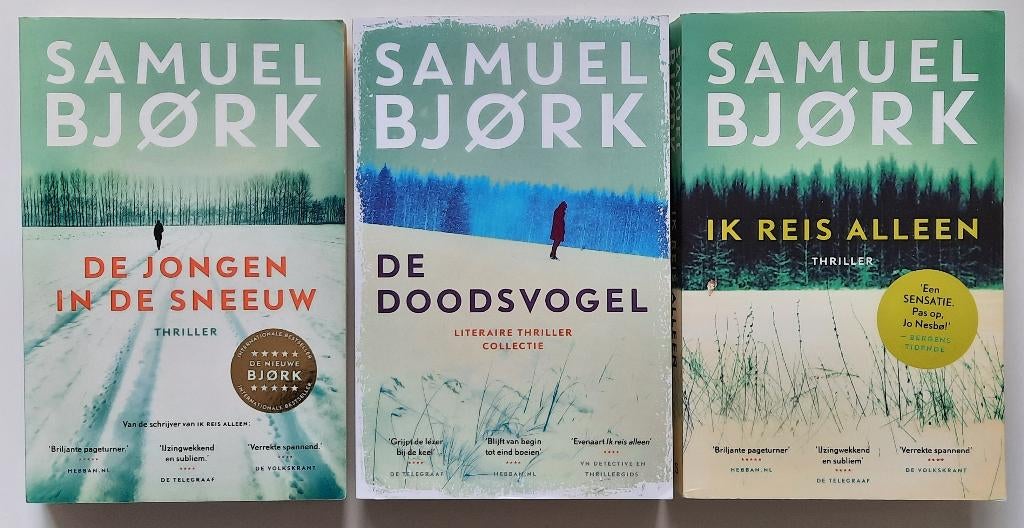 Leuke thrillers van Samuel Bjork, Ophalen of Verzenden, Zo goed als nieuw, Samuel Bjork, Scandinavië