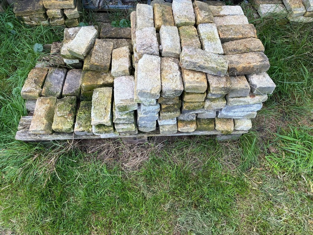 friese geeltjes, Doe-het-zelf en Verbouw, Ophalen, Gebruikt, Bakstenen