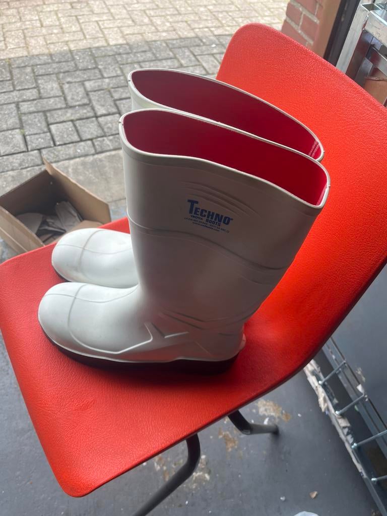 Techno Troya Boots - Witte Werklaarzen Maat 45 EU, Wit, Nieuw, Ophalen of Verzenden, Nvt