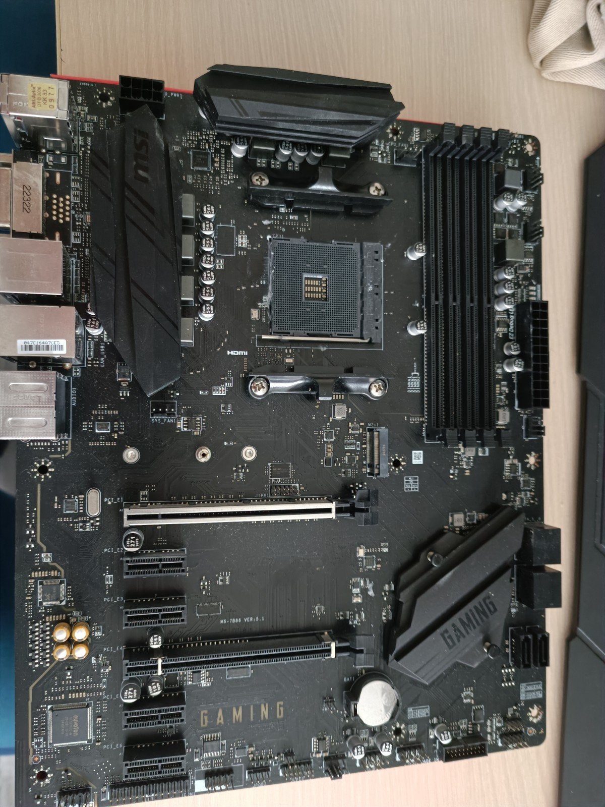 MSI B550 Gaming Gen3 Moederbord LOS, Computers en Software, Moederborden, Ophalen, DDR4
