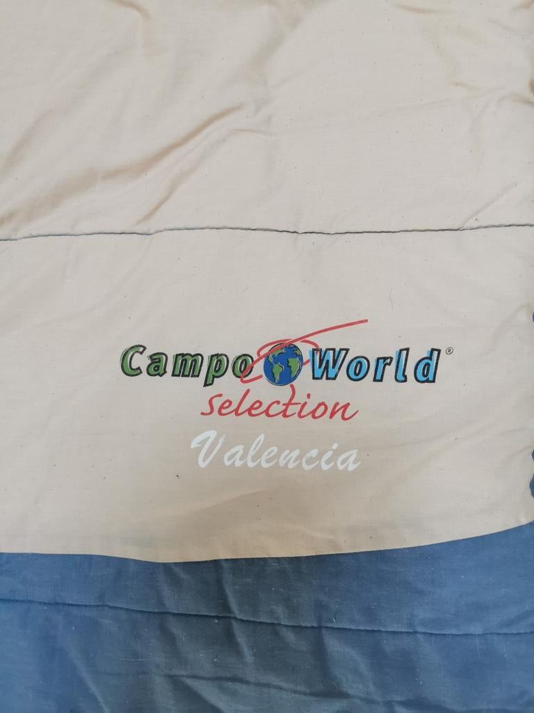 CampoWorld Valencia slaapzak met polydaun vulling, Ophalen of Verzenden, Gebruikt