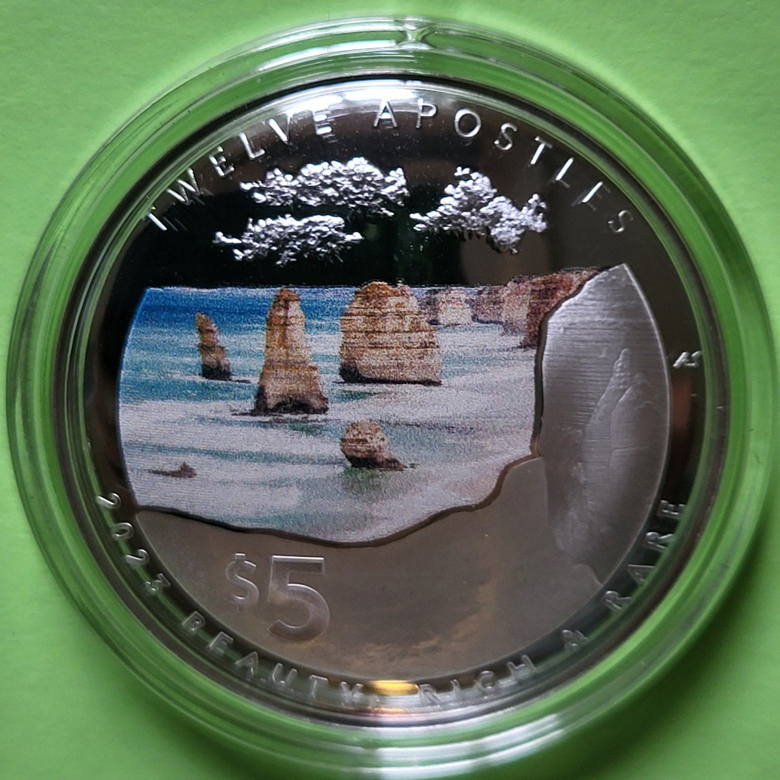 Australië 2023 Twelve Apostles domed proof coin - 1 oz zilve, Verzenden, Zilver