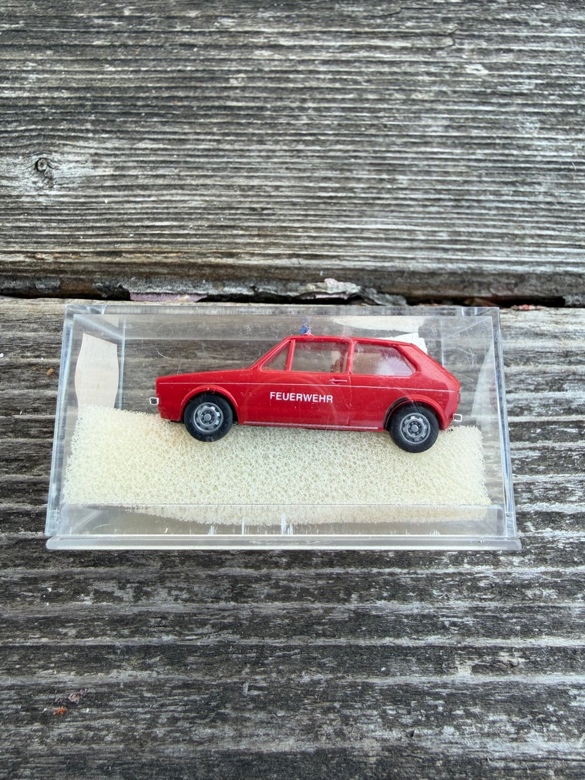 Brekina Volkswagen Golf 1 1:87 Feuerwehr - Zo goed als nieuw, Ophalen of Verzenden, Zo goed als nieuw, Auto, Overige merken