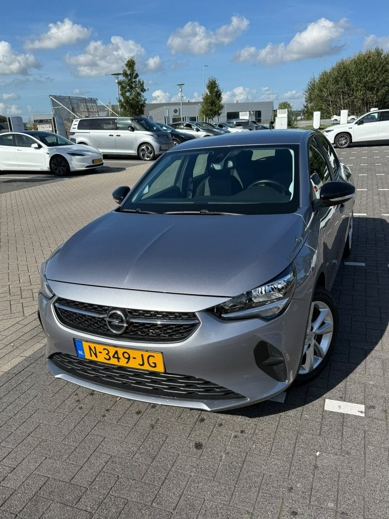 Opel Corsa 1.2 Start/stop 75pk 2020 Grijs, Voorwielaandrijving, Dealer onderhouden, Stof, Zwart