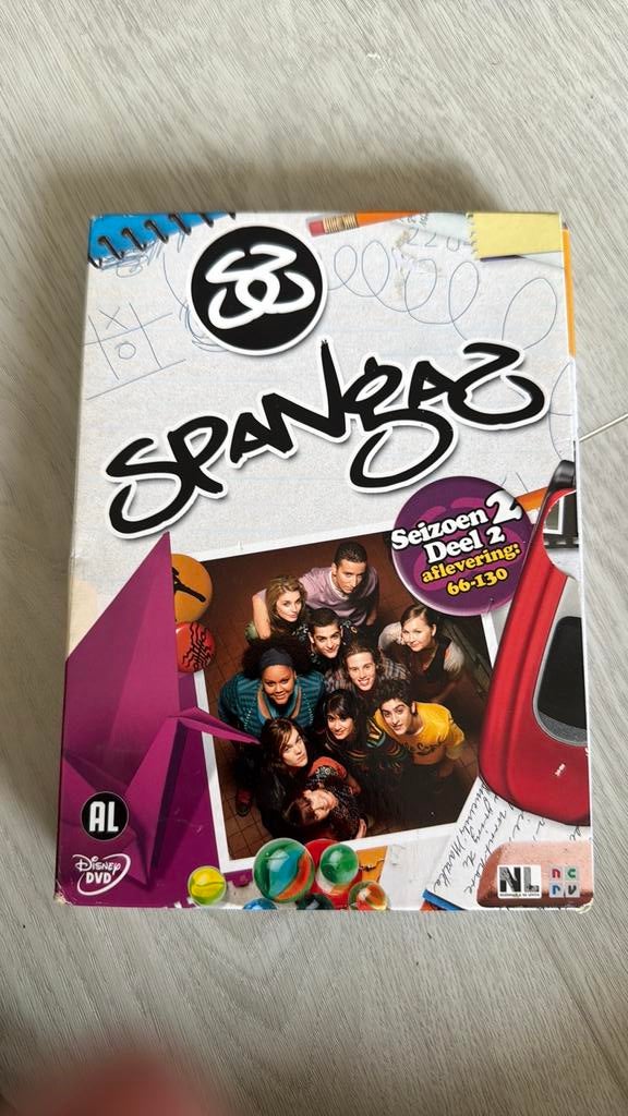 Spangas seizoen 2 deel 2, Cd's en Dvd's, Ophalen of Verzenden, Zo goed als nieuw
