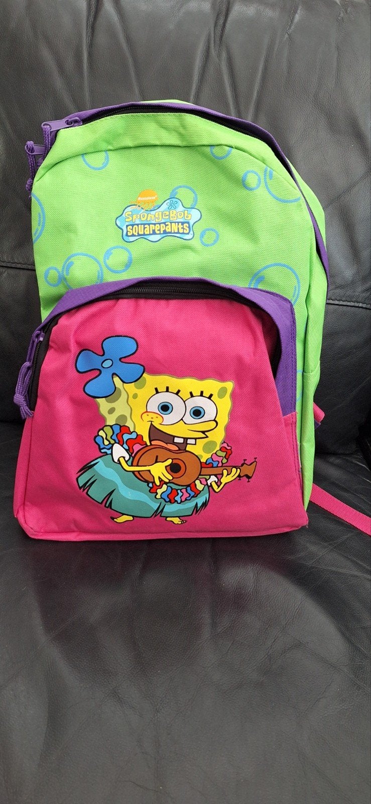 🌸Orginele Grote rug tas van Spongebob 🌸, 30 tot 40 cm, Overige kleuren, Rugtas, 40 tot 50 cm