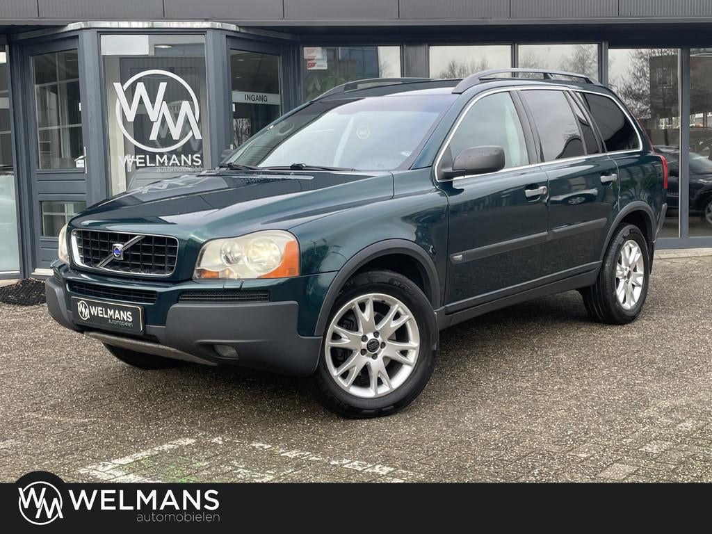Volvo XC90 2.5 T Elite 7p Youngtimer | Leder | Xenon | 18 in, Gebruikt, Zwart, 7 stoelen, 2521 cc