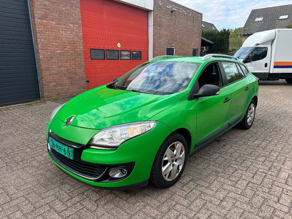 Renault Mégane 1.5 DCI 81KW Estate 2012 Groen, Auto's, Voorwielaandrijving, Stof, 4 cilinders, 1283 kg