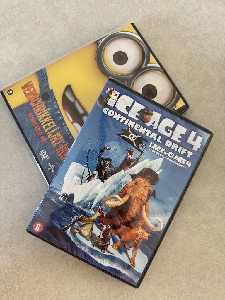 Ice Age 4 & Verschrikkelijke Ikke, Cd's en Dvd's, Dvd's | Kinderen en Jeugd, Avontuur, Ophalen of Verzenden, Zo goed als nieuw