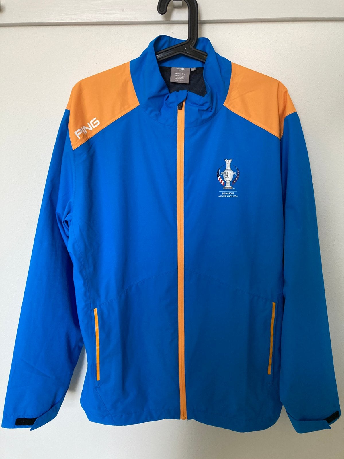 Solheim Cup 2026 Bernardus Netherlands Jacket, Sport en Fitness, Verzenden, Zo goed als nieuw, Kleding, Ping