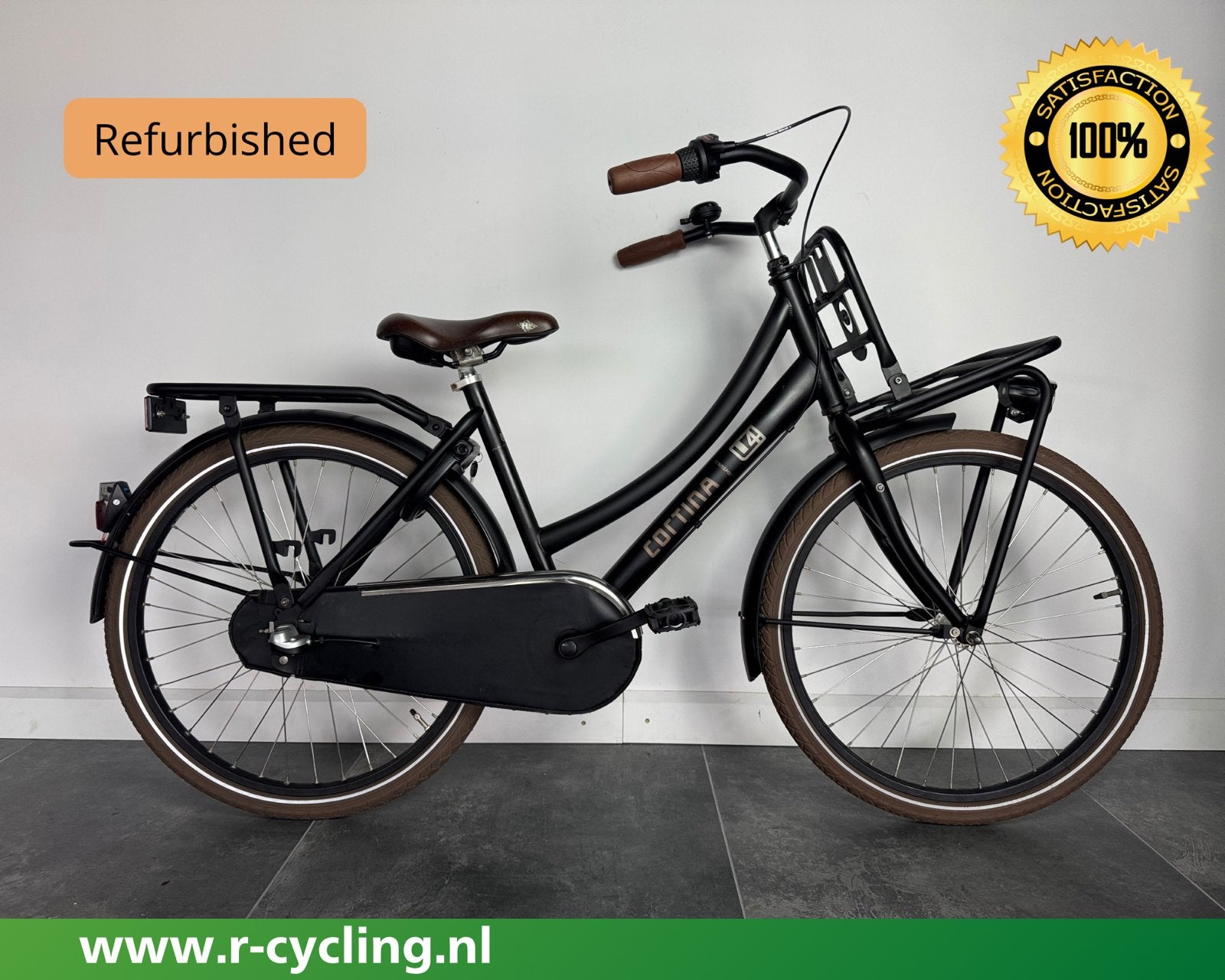 Cortina U4 24 inch 42 cm frame, Fietsen en Brommers, R-Cycling.nl, Terugtraprem, Contact@r-cycling.nl, 24 inch