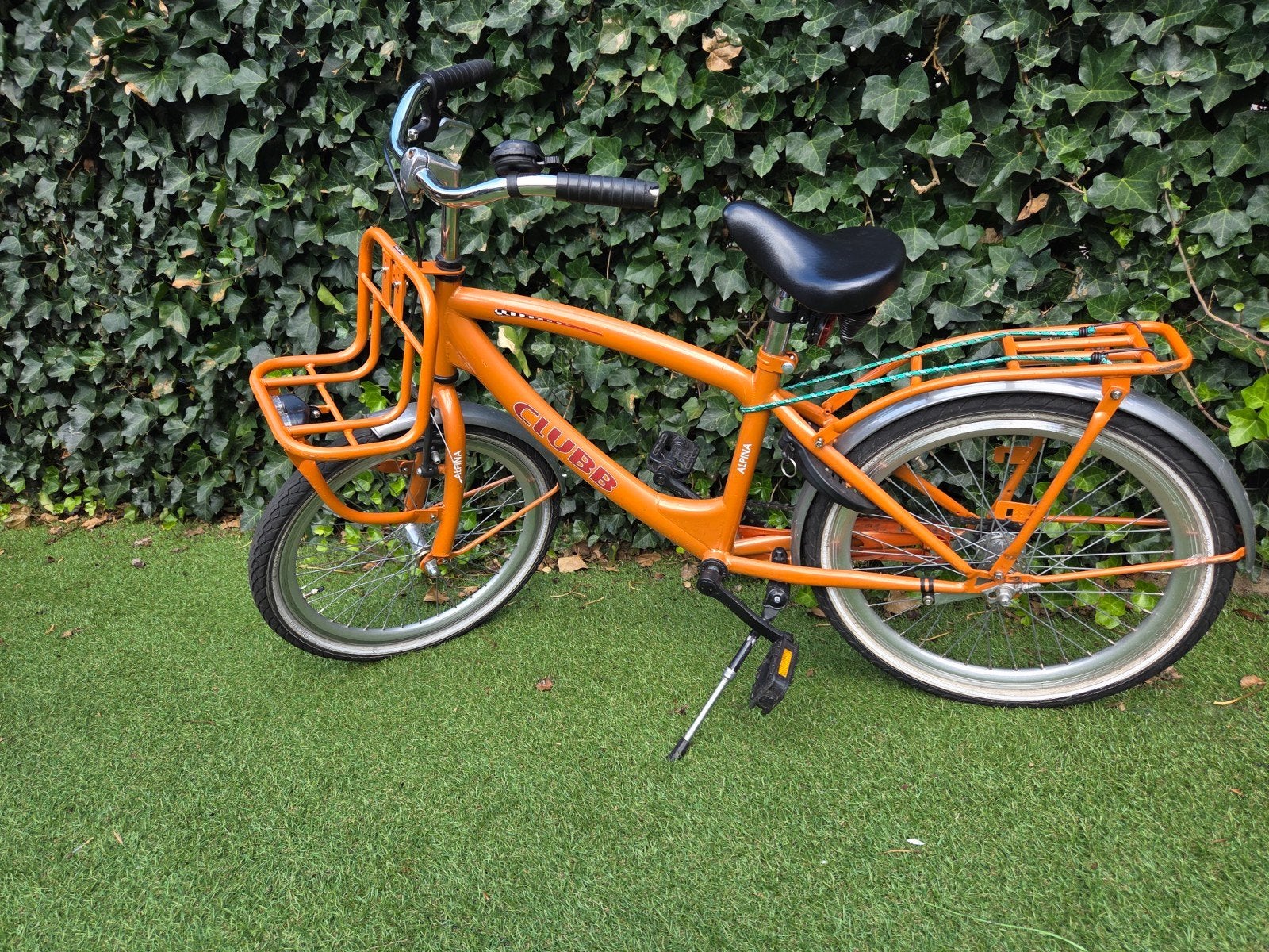 Alpina Clubb kinderfiets 20 inch - Oranje, Fietsen en Brommers, Ophalen, Gebruikt, Alpina, Terugtraprem