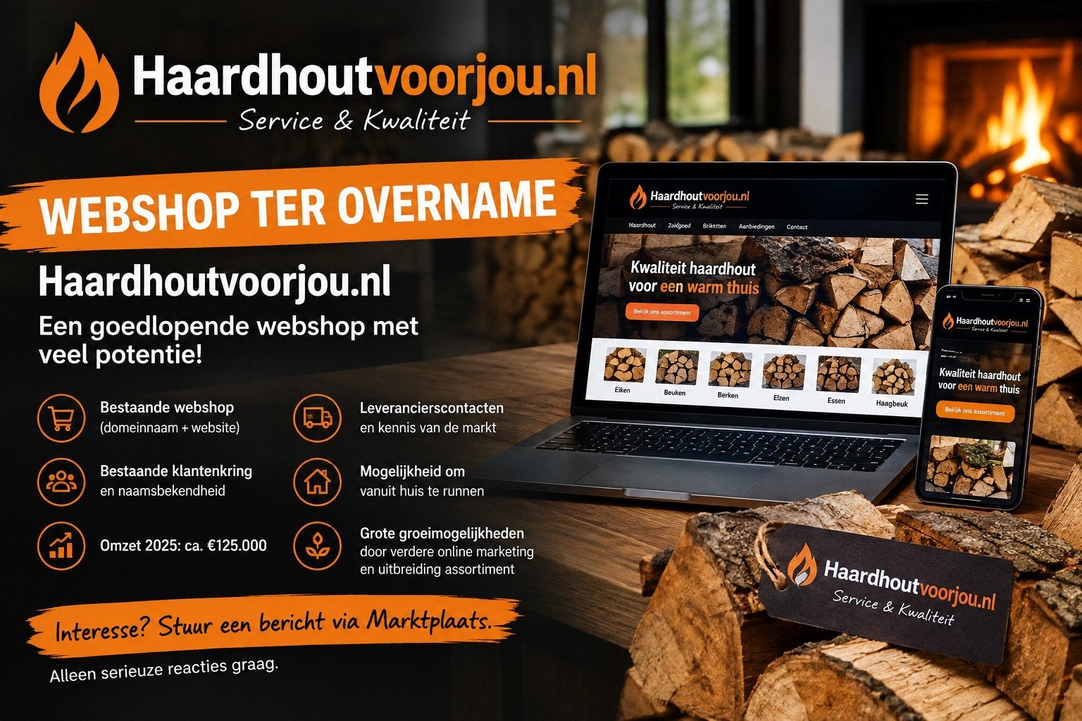 Goedlopende Webshop Compleet te overname!
