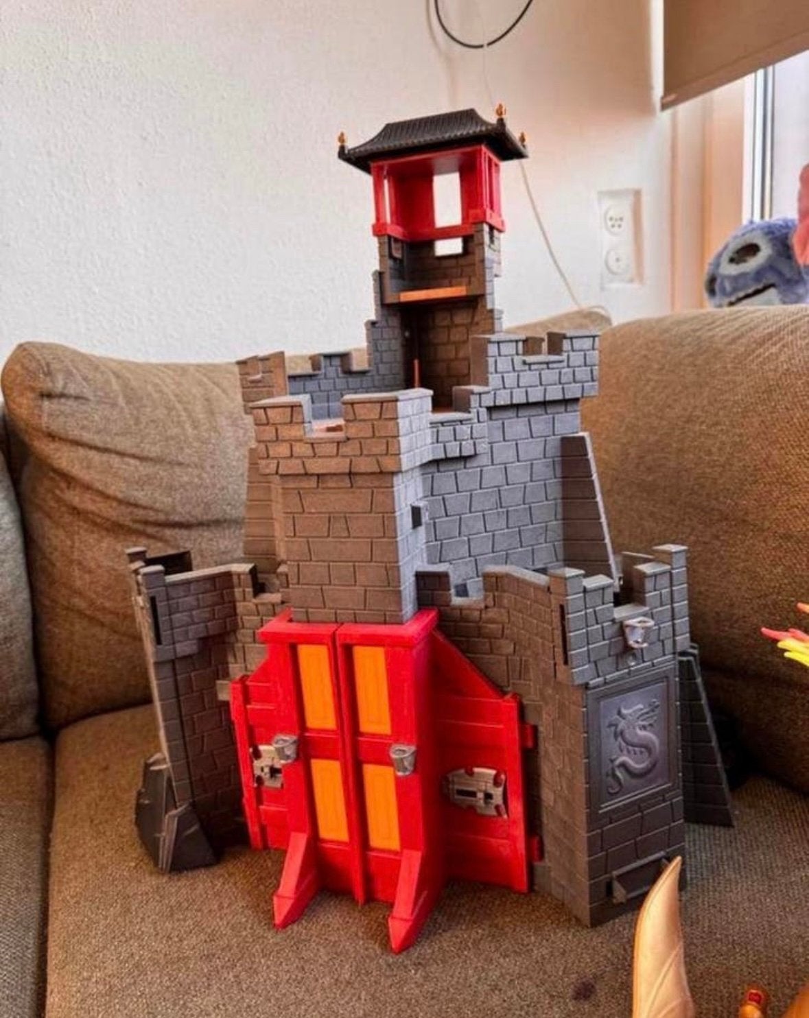 Playmobil aziatisch drakenkasteel, Ophalen, Gebruikt