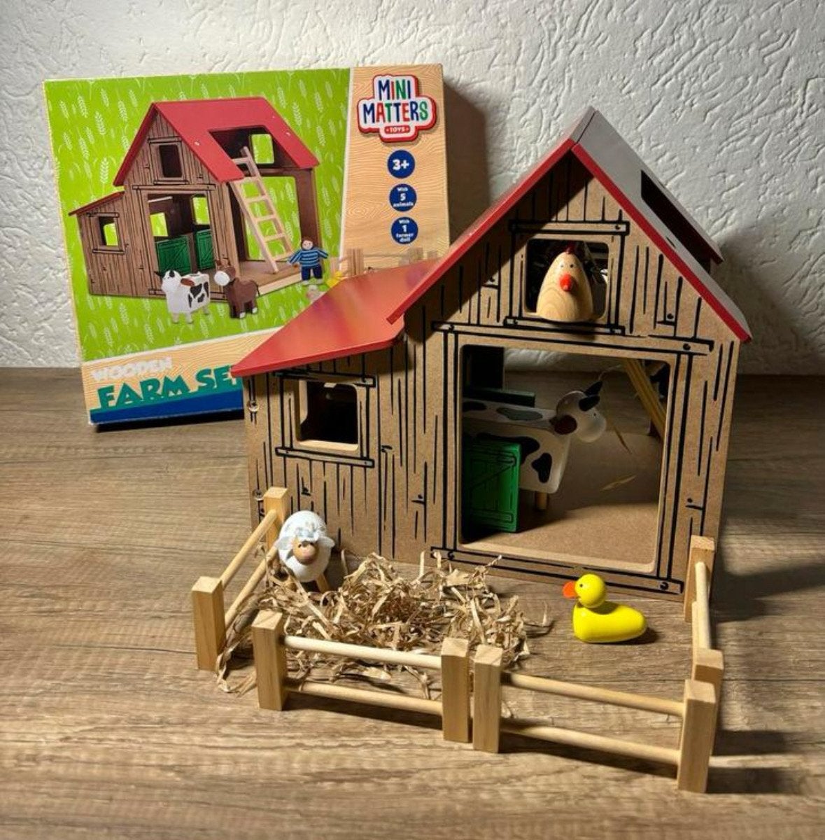 Te koop houten boerderij, Ophalen of Verzenden, Zo goed als nieuw