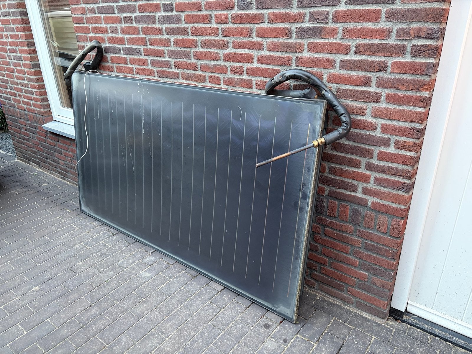 Zonnecollector met montagemateriaal voor schuin dak, Ophalen, Gebruikt, Overige typen