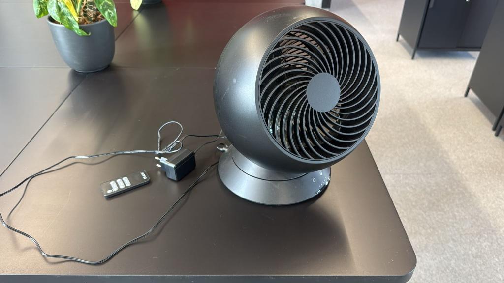Duux Globe ventilator - Zwart - Met afstandsbediening, Ophalen, Statiefventilator