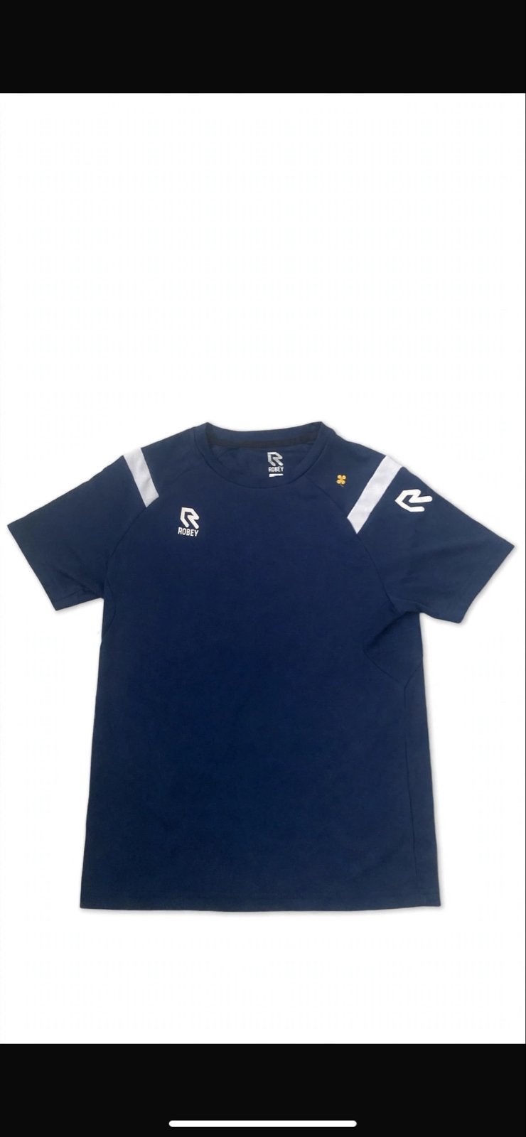 Voetbalshirt Robey Sportshirt Maat 164 - Donkerblauw, Blauw, Overige typen, Ophalen of Verzenden, Zo goed als nieuw