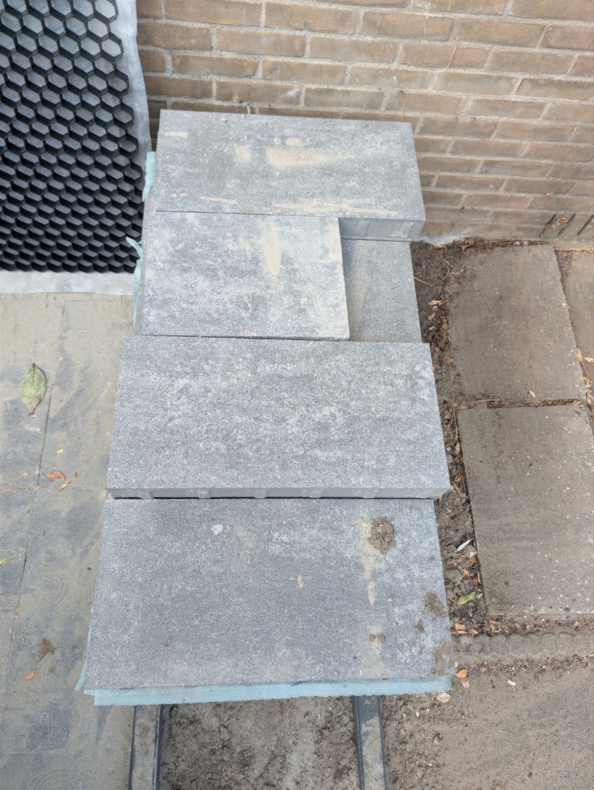 24 mooie betontegels 40x60x6cm voor oprit, Tuin en Terras, Tegels en Klinkers, Ophalen, Nieuw, Beton, Terrastegels
