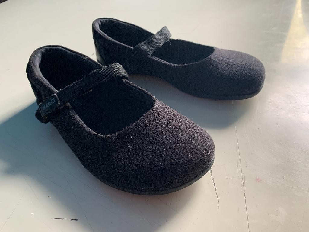 barefoot Xeros, Ballerina's, maat 41, draagt als 40, Zwart, Zo goed als nieuw, Ballerina's, Ophalen of Verzenden