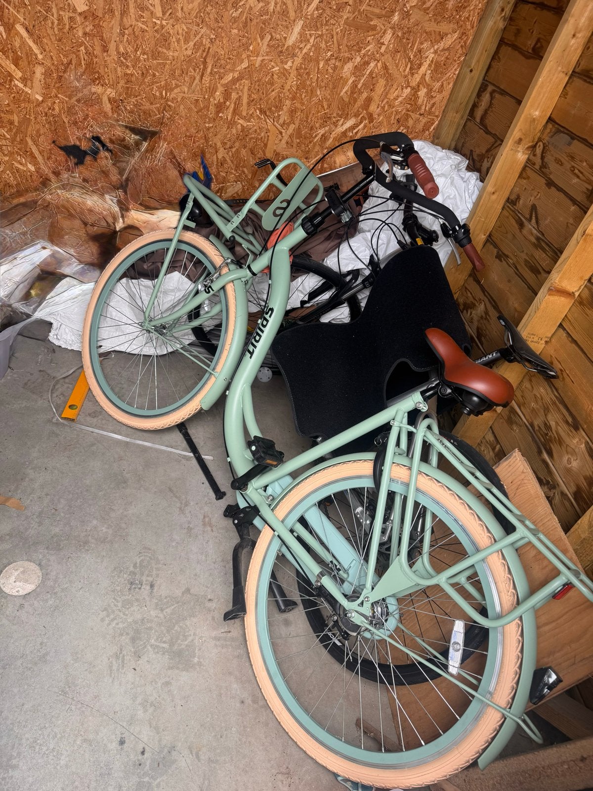 Spirit fiets - Zo goed als nieuw. Moederfiets, Terugtraprem, Versnellingen, Zo goed als nieuw, 50 tot 53 cm