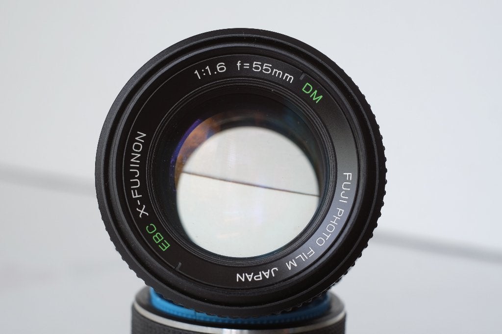 Fuji, FujiFilm, Fujinon EBC lens 55mm f1.6,  Ax-vatting, Audio, Tv en Foto, Fotografie | Lenzen en Objectieven, Fujifilm, Beeldstabilisatie