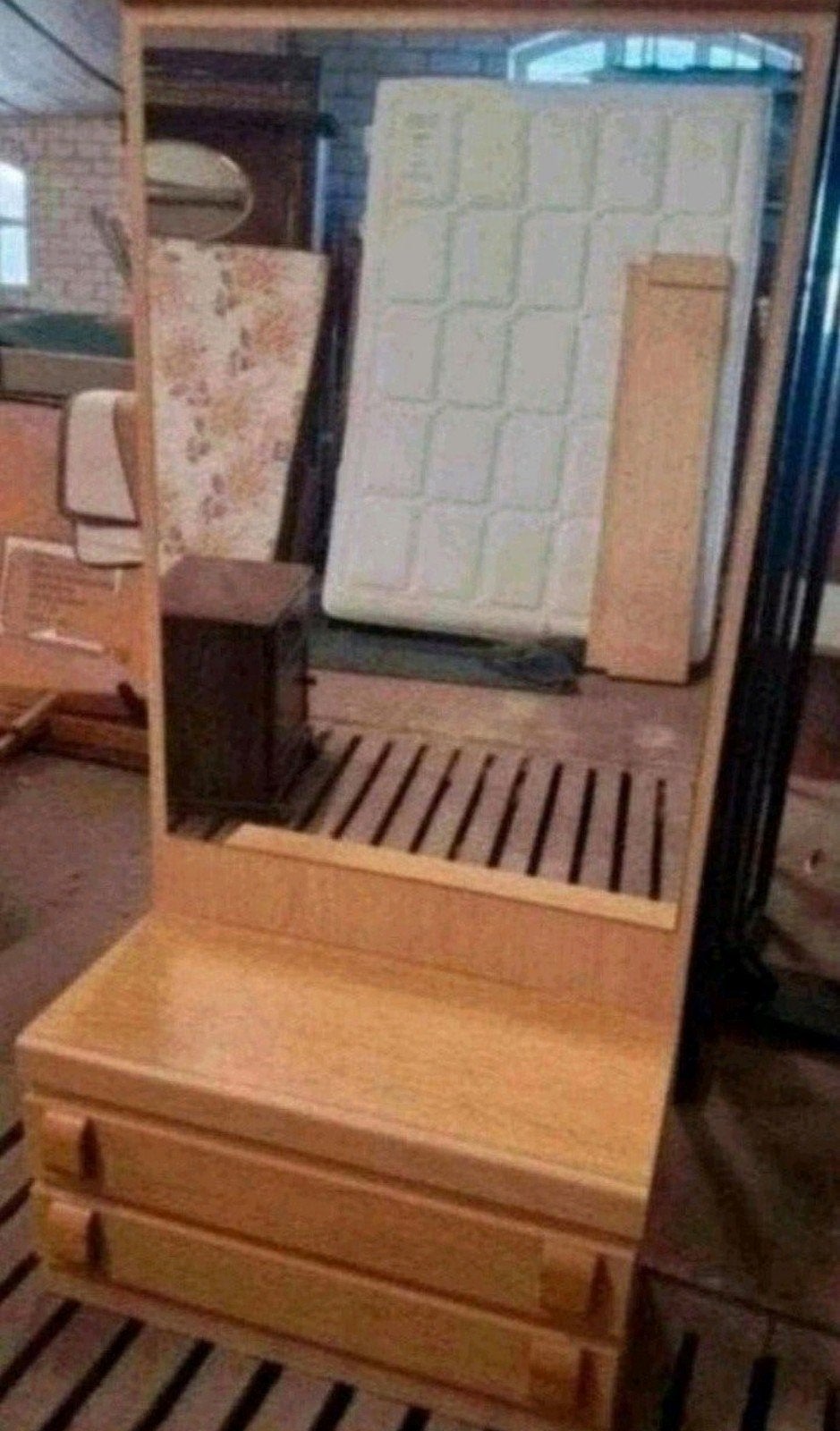 Kaptafel met 3 laden, Ophalen, Zo goed als nieuw, 50 tot 100 cm, Minder dan 100 cm