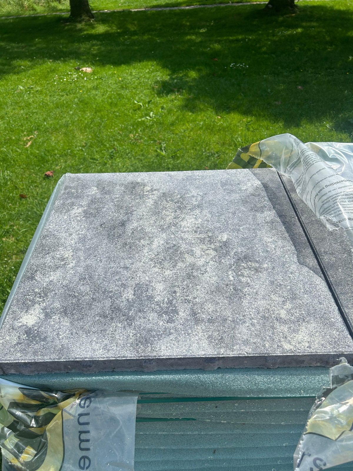Trippel T Grezza Nuance 60x60x4 tegels (NIEUW), Ophalen, Nieuw, 10 m² of meer, Vloertegels