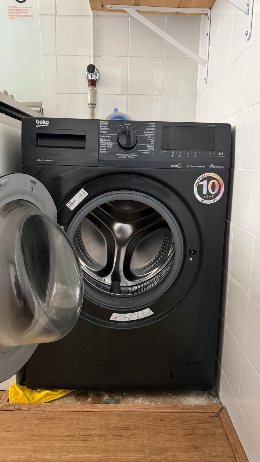 Beko wasmachine WTV7742A1, 6 tot 8 kg, Ophalen, Gebruikt, 1200 tot 1600 toeren