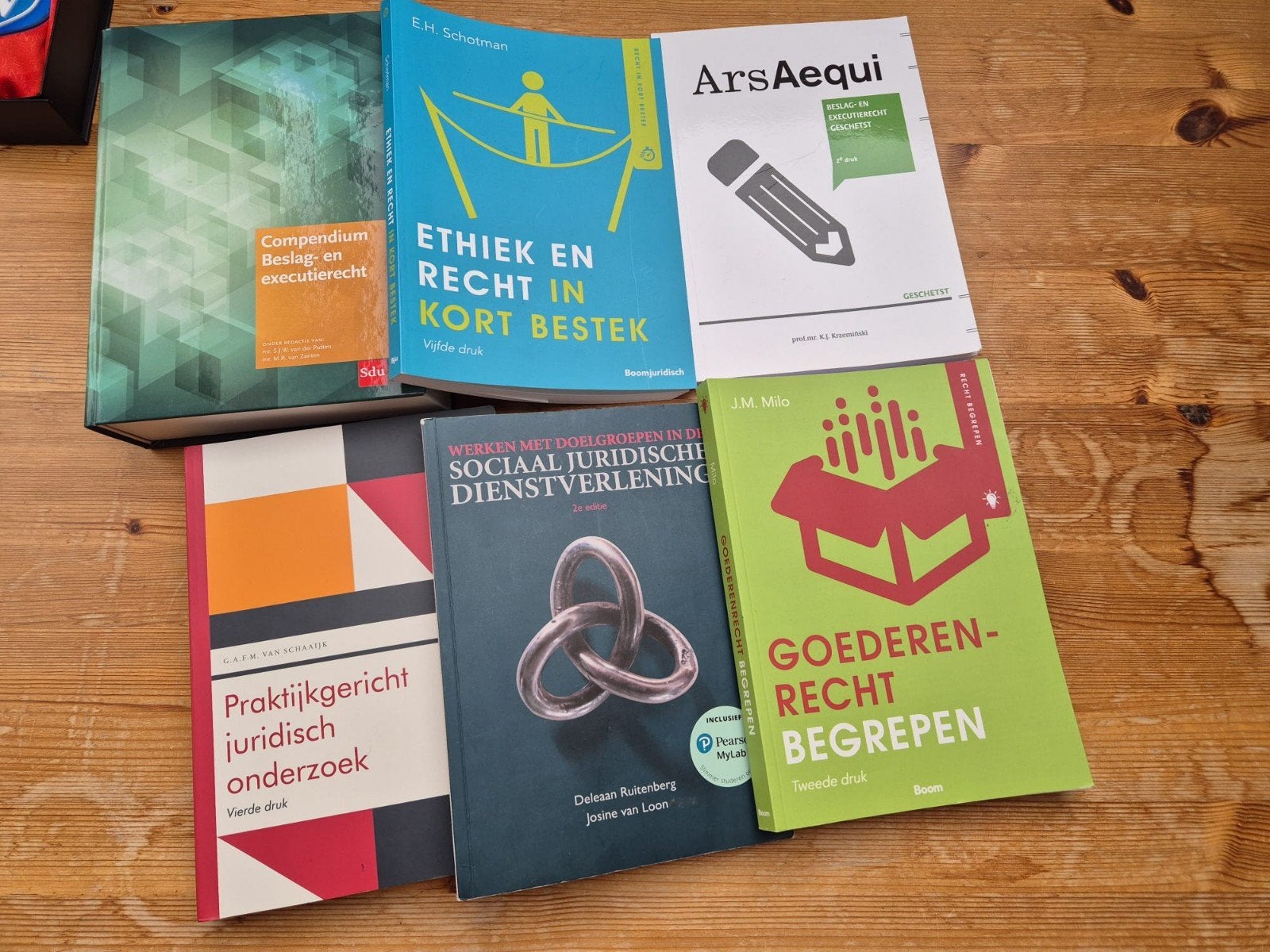 6 HBO rechten /juridische studieboeken, Ophalen of Verzenden, Zo goed als nieuw, School, Studie en Wetenschap